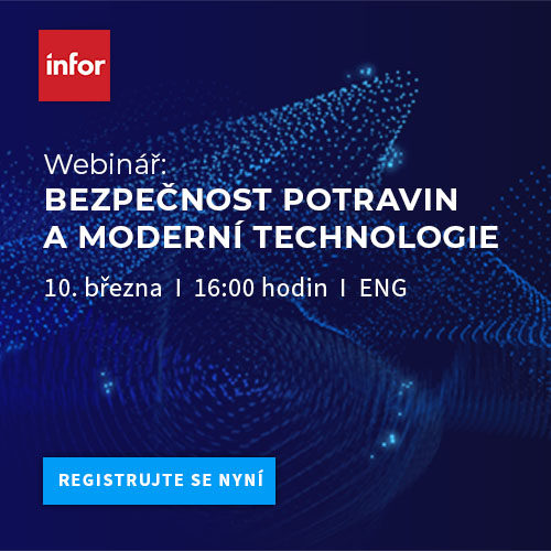 Webinář: Údržba podmíněná potřebou a bezpečnost v potravinářství