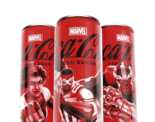 Coca-Cola a Marvel vypráví v limitované edici příběhy